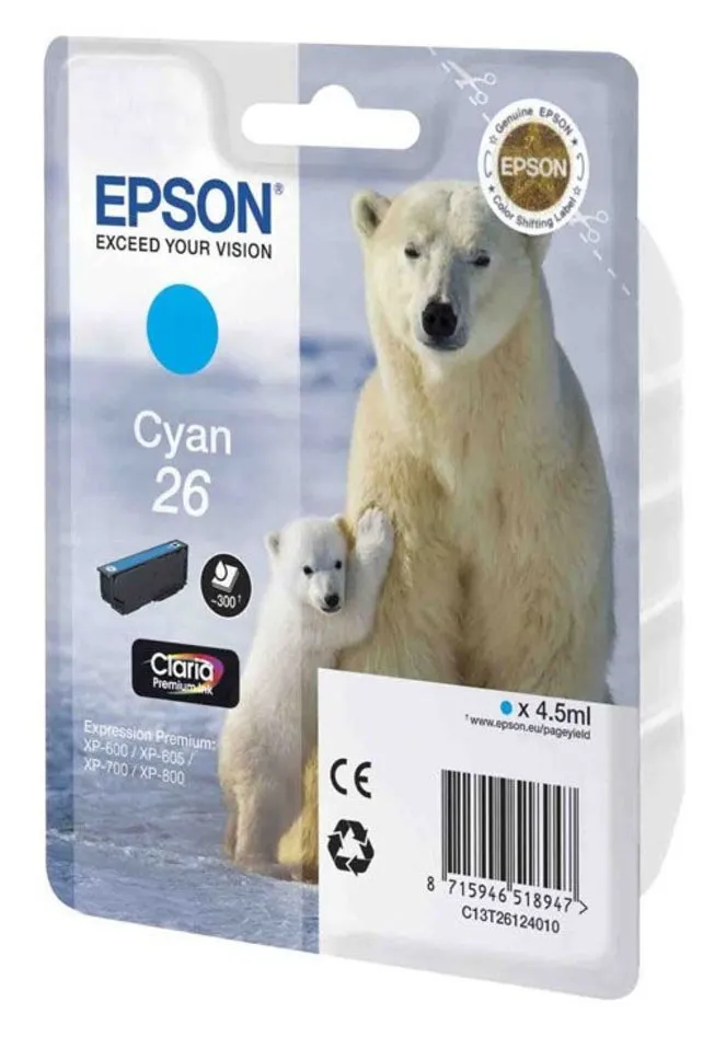 Картридж Epson C13T26124012