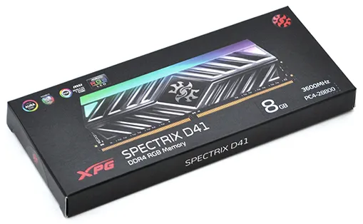 Оперативная память 8 GB ADATA XPG SPECTRIX D41 RGB AX4U360038G17-ST41