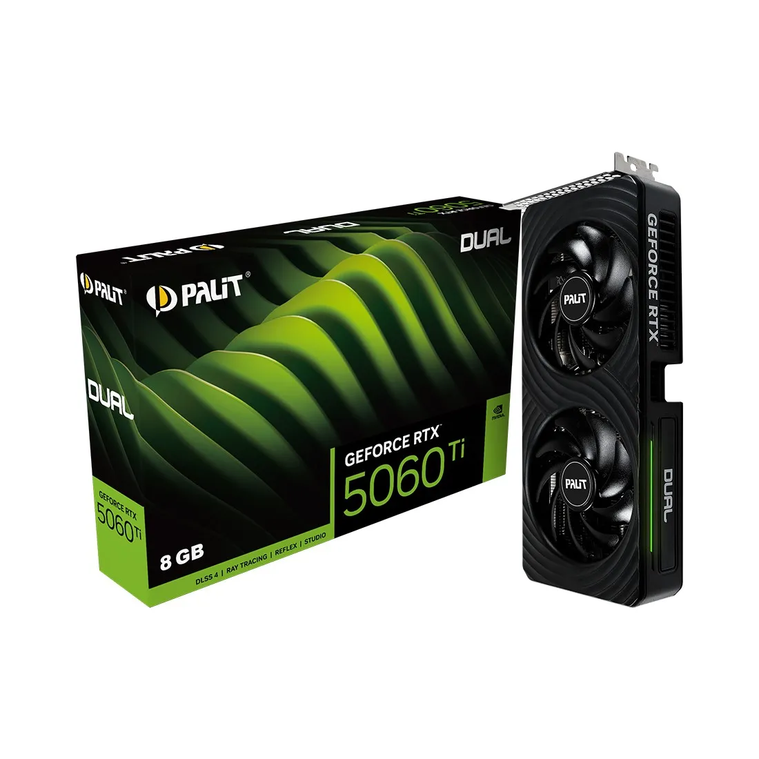 Видеокарта 8Gb PALIT RTX5060Ti DUAL 8G NE7506T019P1-GB2062D