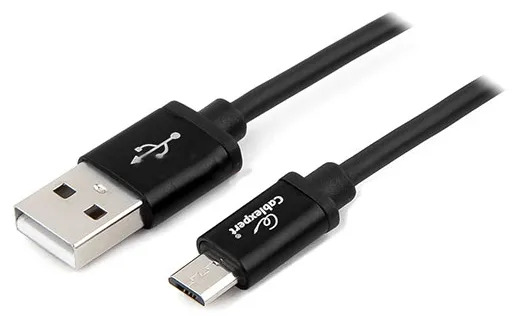 Кабель USB Type A-micro USB Cablexpert CC-S-mUSB01Bk-0.5M