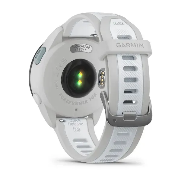 Спортивные часы Garmin FORERUNNER 165 Mist Grey/Whitestone 010-02863-21