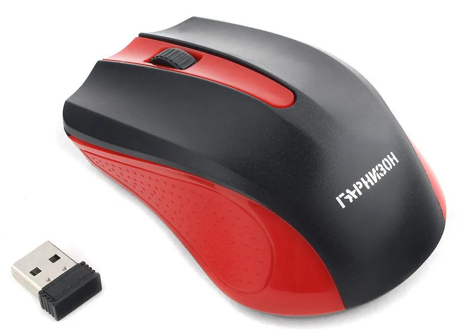 Компьютерная мышь Гарнизон GMW-430R red