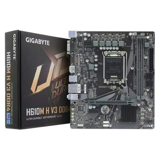 Материнская плата Gigabyte H610M H V3 DDR4 1.0