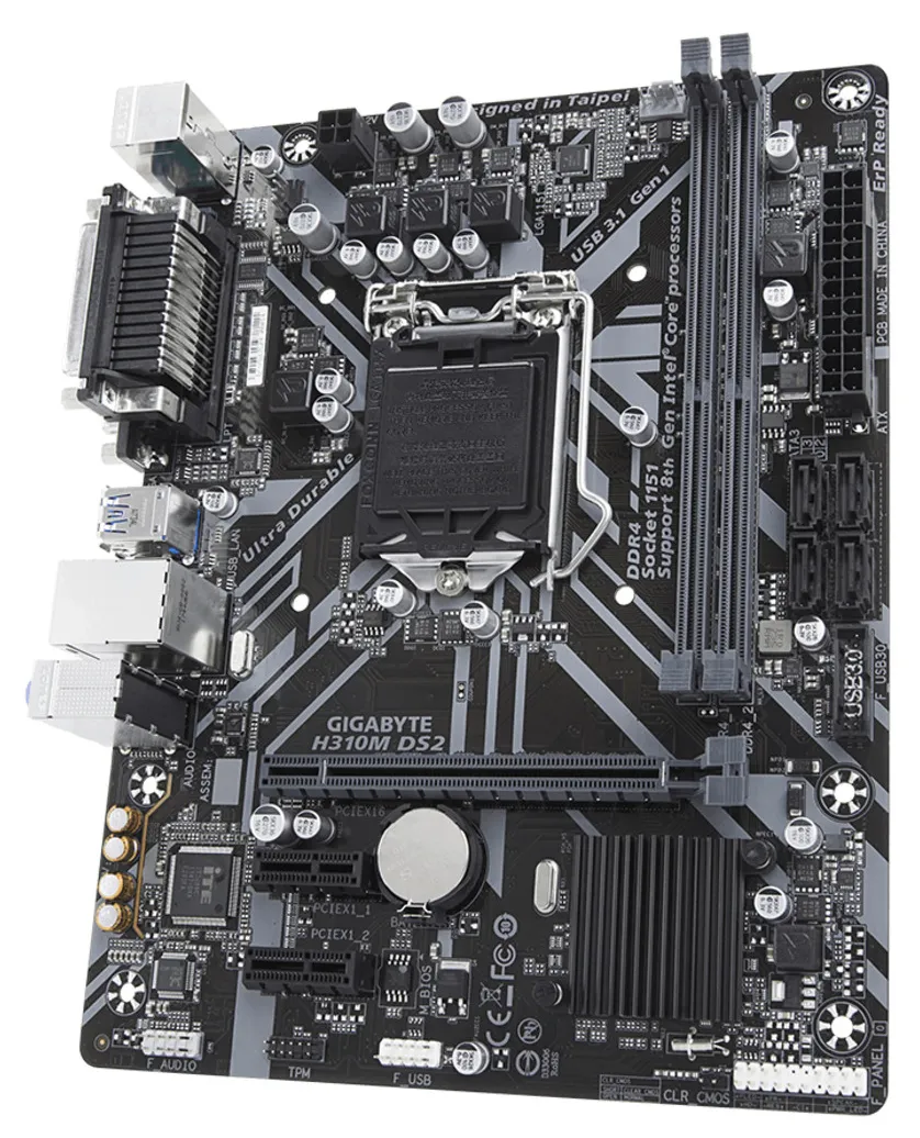 Материнская плата Gigabyte H310M DS2