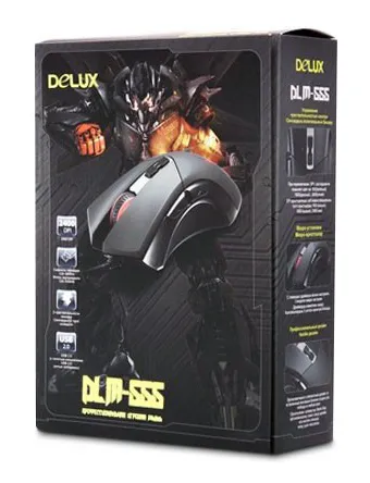 Компьютерная мышь Delux DLM-555OUB