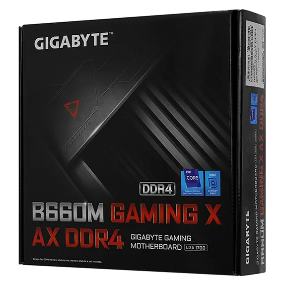 Материнская плата Gigabyte B660M GAMING X AX D4