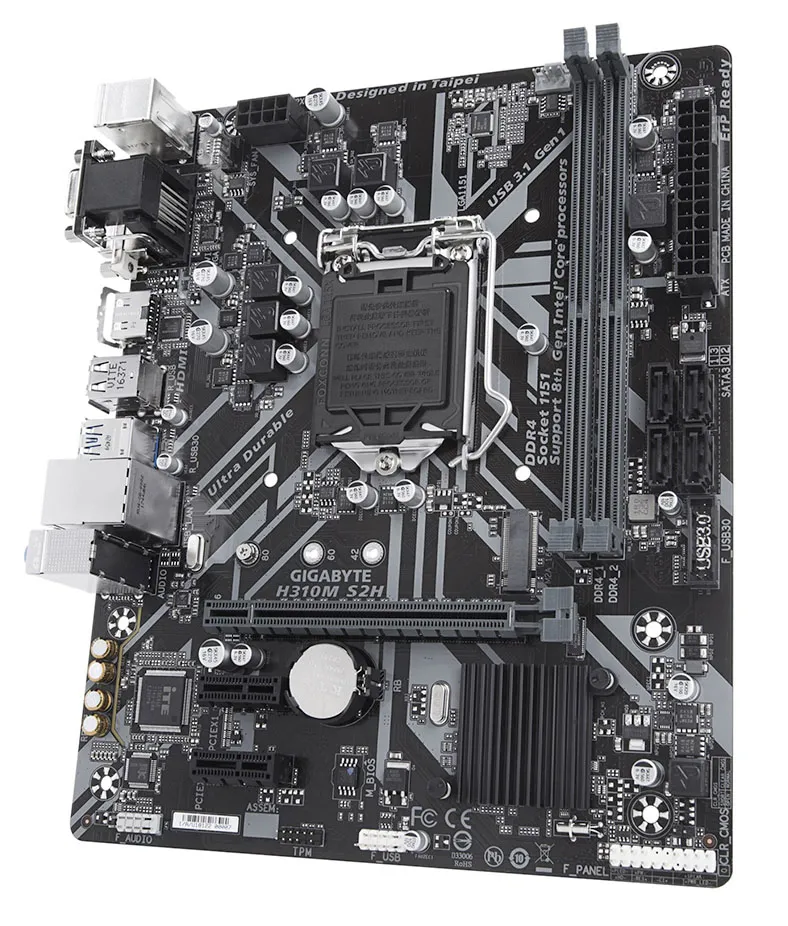 Материнская плата GIGABYTE H310M S2H 1.1 GAH31MS2H-00-G11