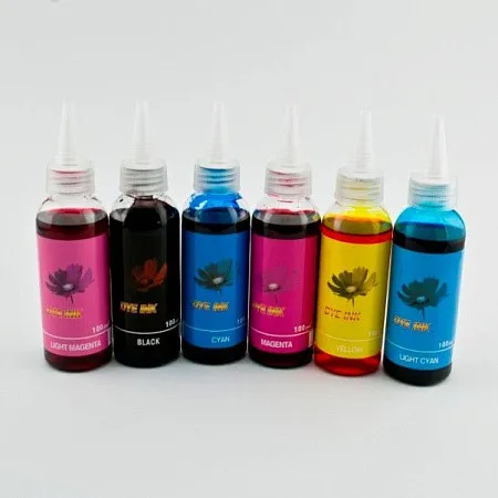 Чернила R270 Комплект 6 цветов (BK,C,M,Y,LC,LM) 100ml (Microtec)