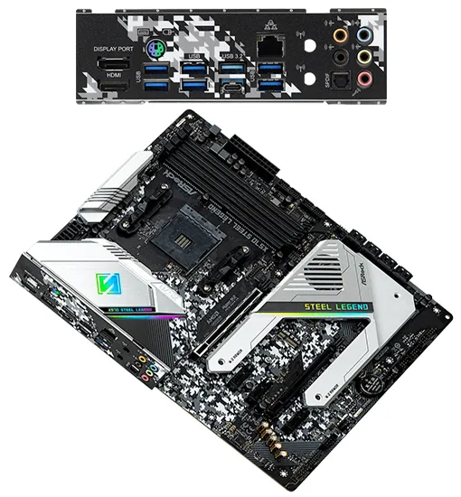 Материнская плата ASRock X570 STEEL LEGEND