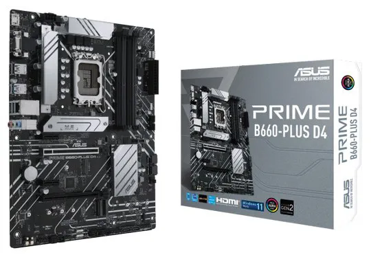 Материнская плата ASUS PRIME B660-PLUS D4