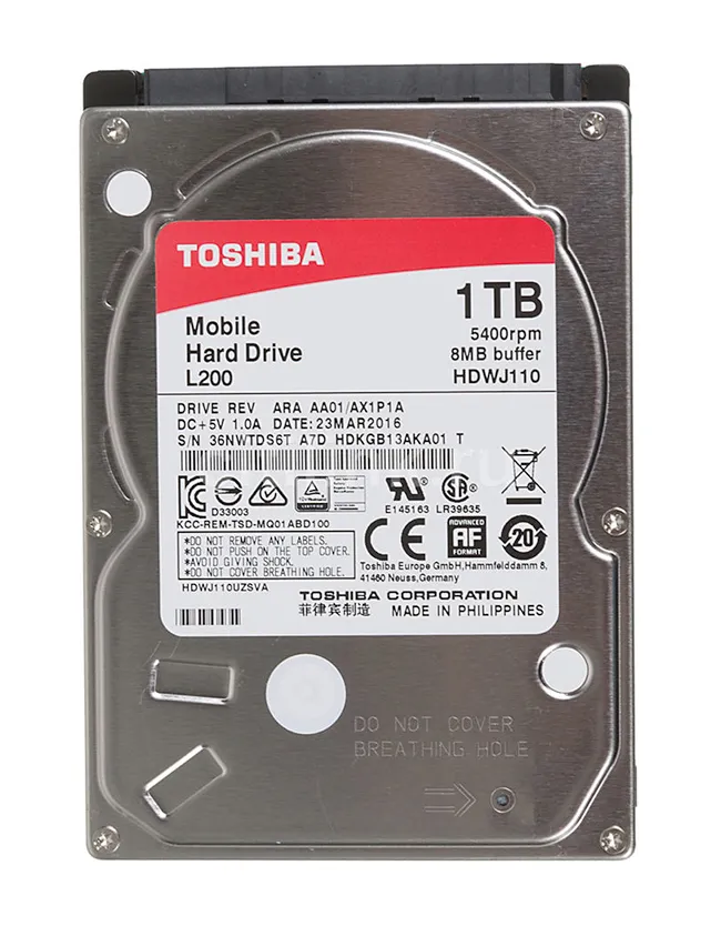 Жесткий диск TOSHIBA 1Tb HDWJ110EZSTA