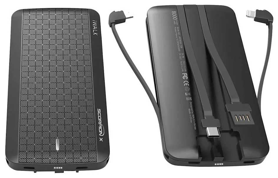 Внешний аккумулятор iWalk UBT8000X Black