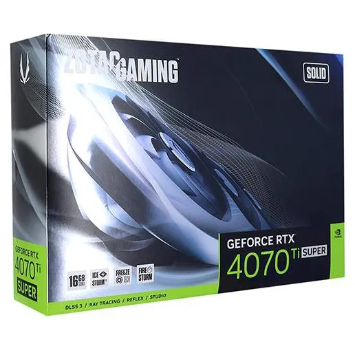Видеокарта 16 GB ZOTAC GAMING RTX 4070 Ti SUPER SOLID ZT-D40730R-10P