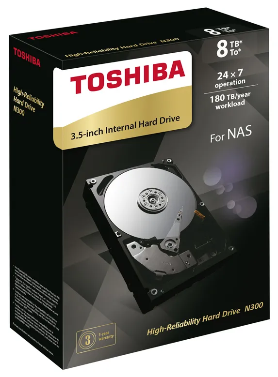 Жесткий диск 8000GB Toshiba X300 HDWF180EZSTA