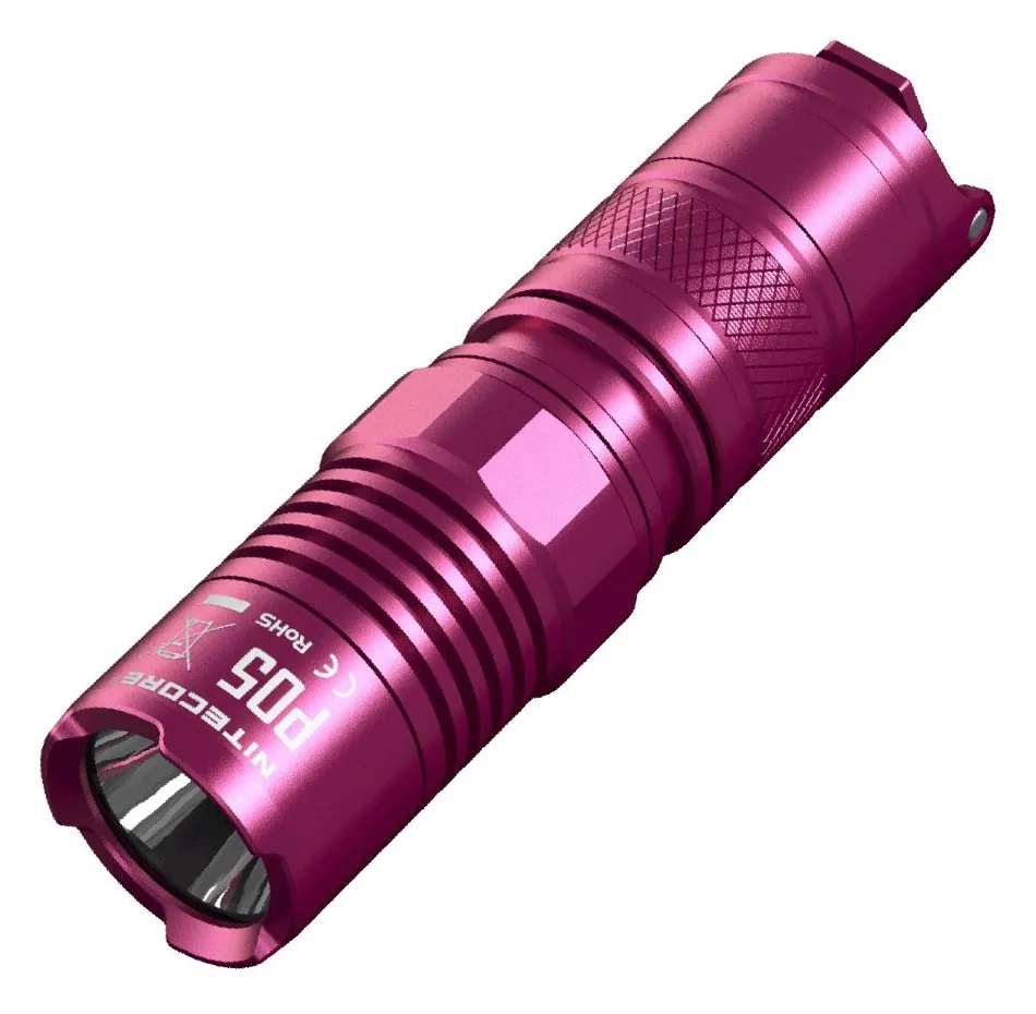 Фонарь компактный Nitecore P05 розовый