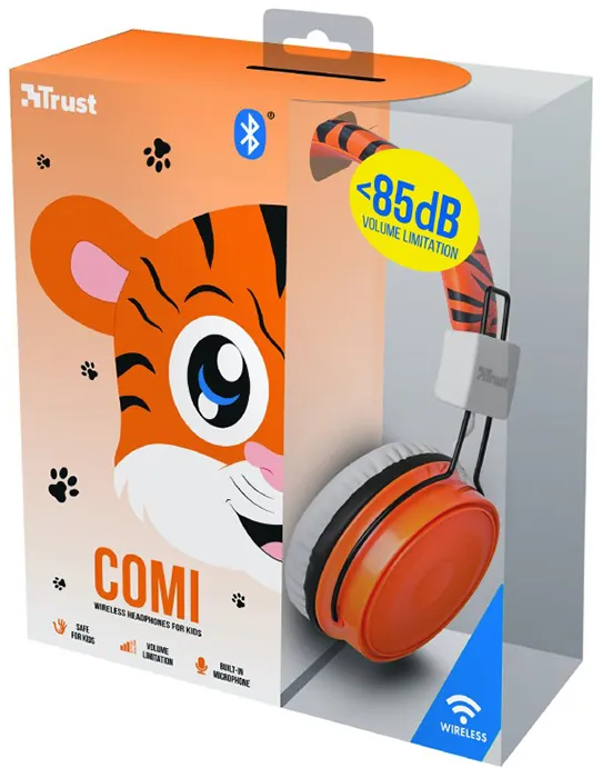 Наушники Trust Comi Bluetooth Оранжевый