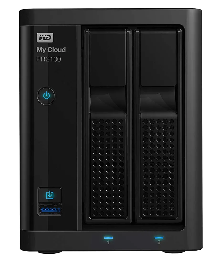 Сетевой накопитель NAS WD My Cloud PR2100 WDBVND0000NBK