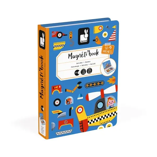 Магнитная книга Janod (Транспорт) J02715