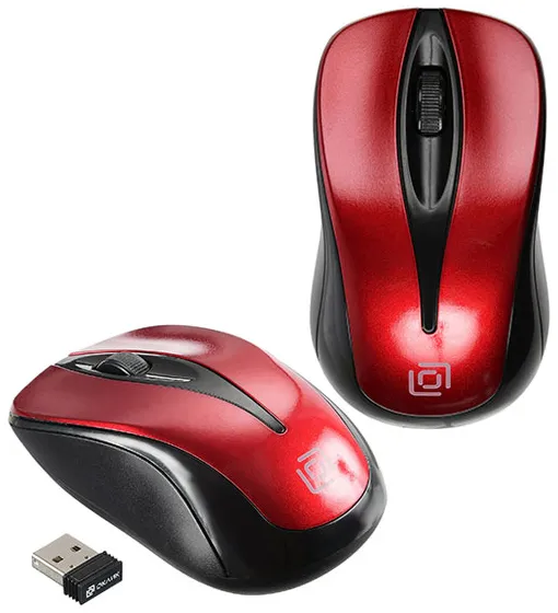Компьютерная мышь Oklick 675MW Wireless Red