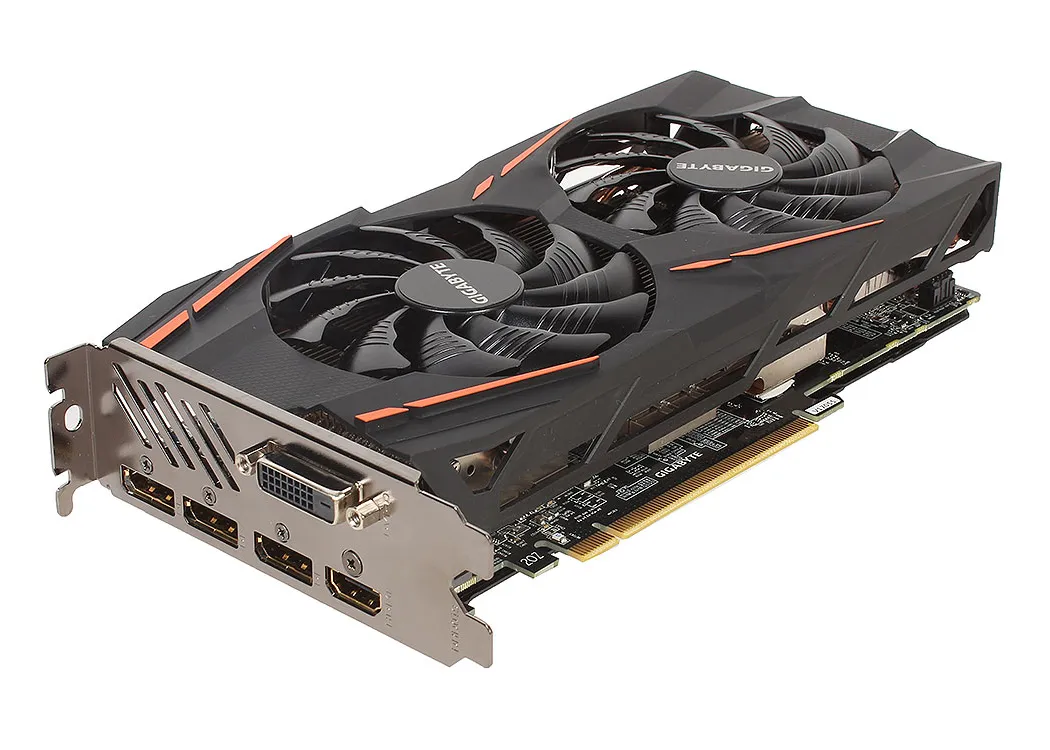 Видеокарта Gigabyte AMD RADEON RX 580 GV-RX580GAMING-4GD 1.1 4GB