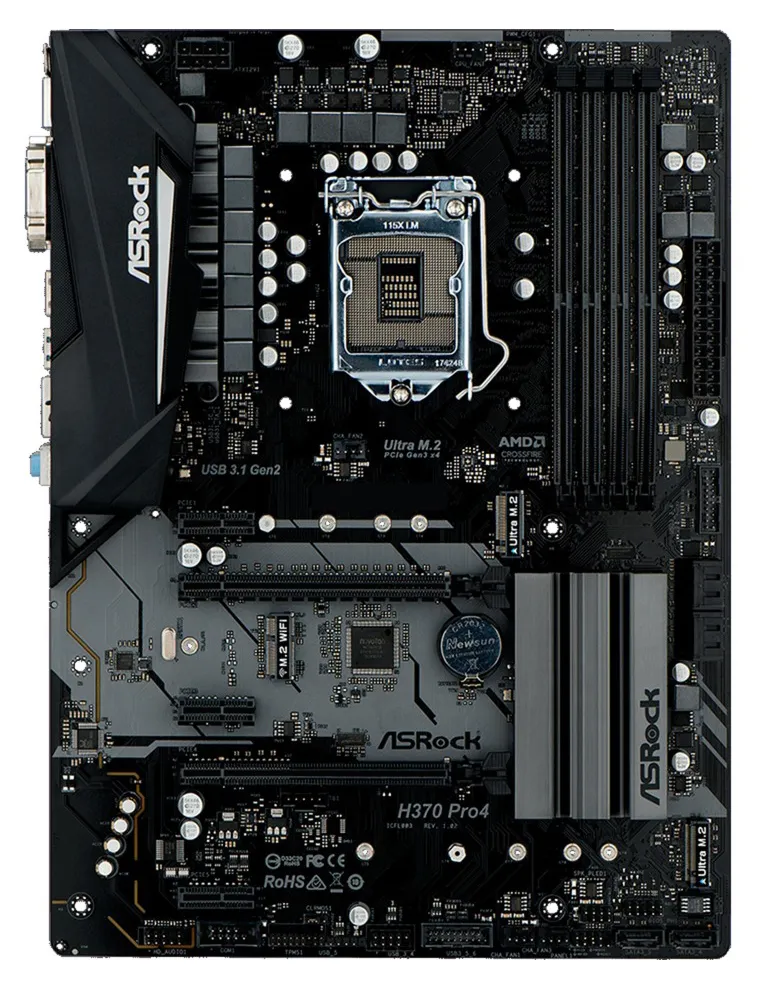 Материнская плата ASRock H370 PRO4