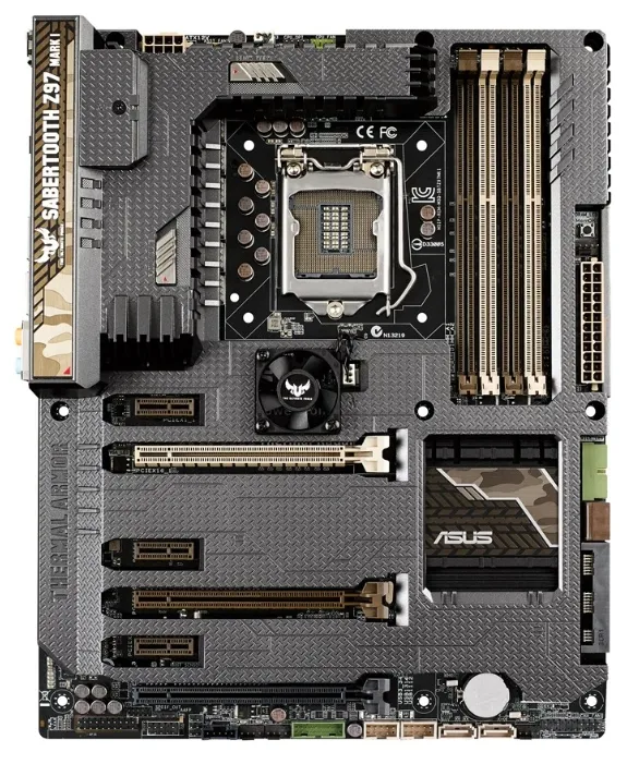 Материнская плата MB ASUS Sabertooth Z97 Mark 1