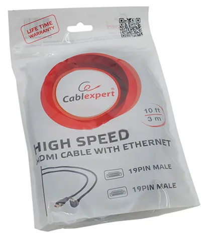 Кабель SVGA, Cablexpert CC-HDMI490-10, 3м