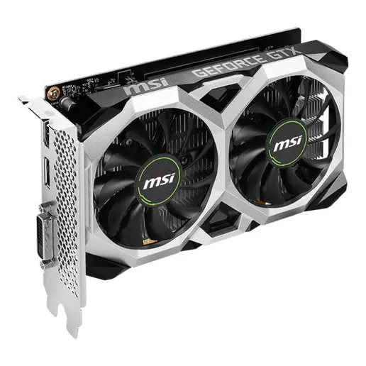 Видеокарта MSI GeForce GTX1630, 4GB GDDR6 64bit DVI HDMI DP GTX 1630 VENTUS XS 4G OC