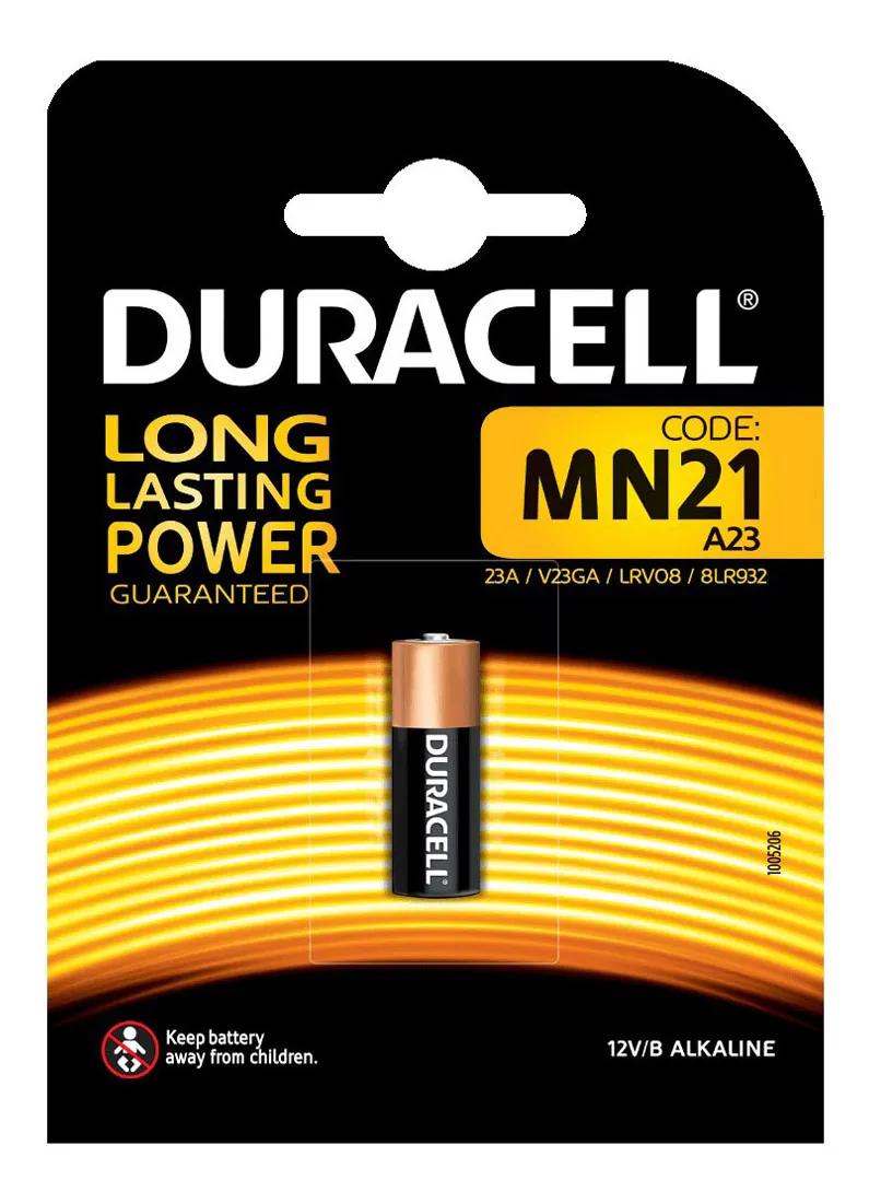 Батарейка Duracell Long Lasting Power  MN21