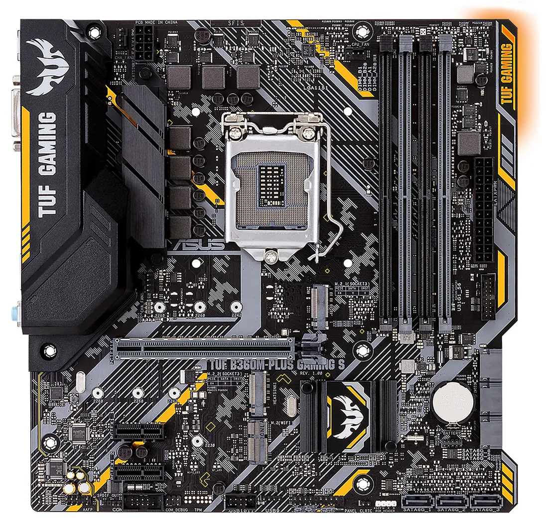 Материнская плата Asus TUF B360M-PLUS GAMING S