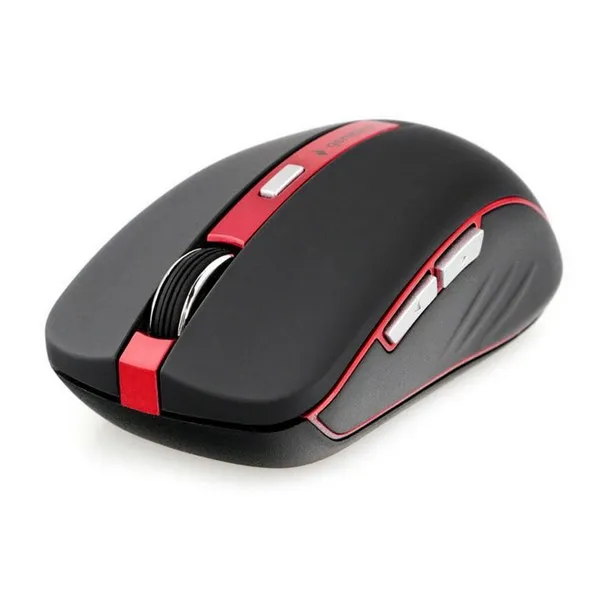 Компьютерная мышь Gembird MUSW-450 red-black