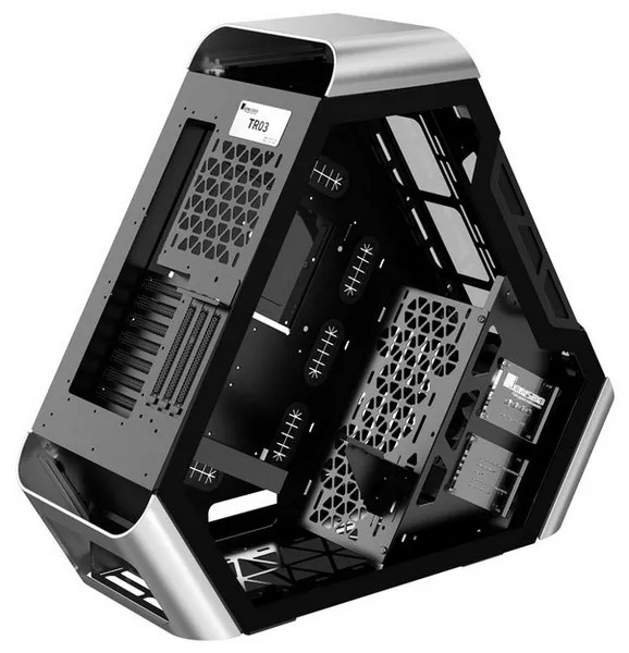 Корпус для ПК Jonsbo TR03-G silver