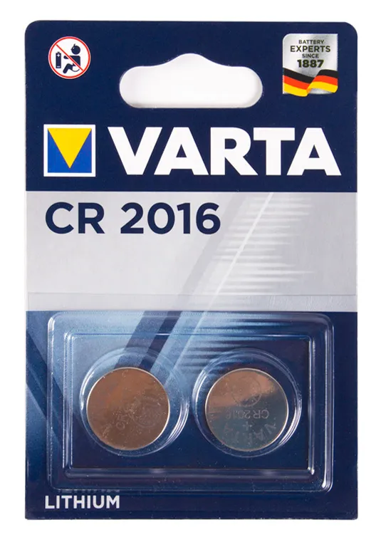 Батарейка VARTA CR2016-BP1 2шт