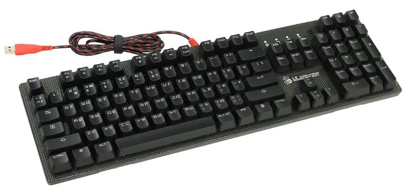 Клавиатура игровая Bloody B800 NetBee Orange LED