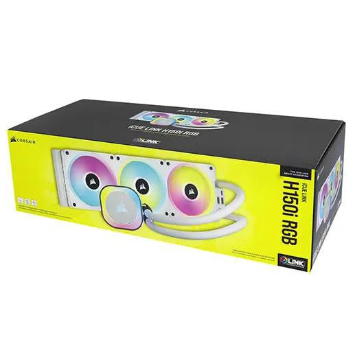 Водяное охлаждение Corsair iCUE LINK H150i RGB AIO CW-9061006-WW white