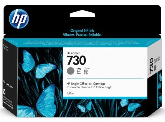 Картридж HP 730 P2V66A Gray Ink