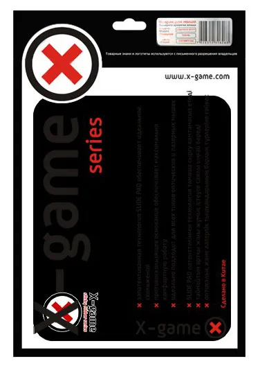 Коврик X-Game SLKRUB BLACK