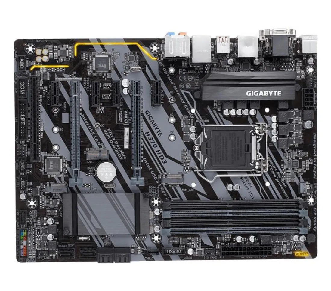 Материнская плата GIGABYTE H370 HD3 1.0 GAH37HD3-00-G
