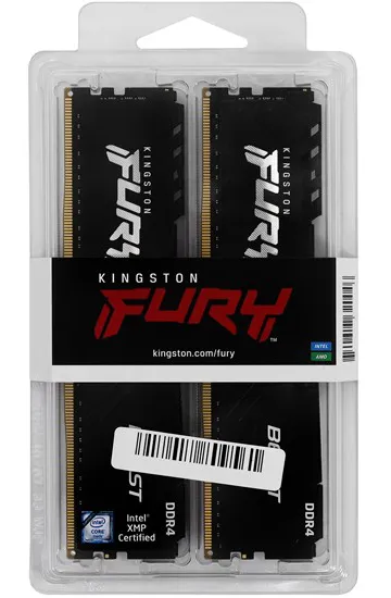 Оперативная память 32 GB kit Kingston Fury Beast KF430C15BB1K2/32