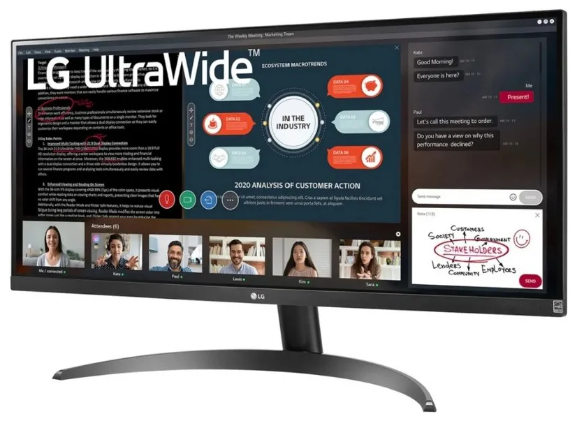 Монитор 29" LG 29WP500-B.ADRZ