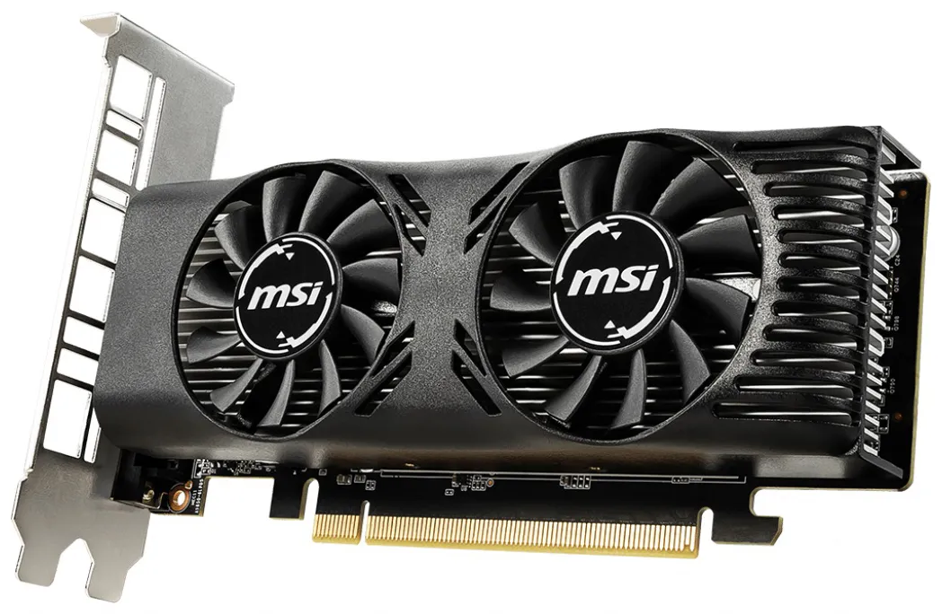 Видеокарта 4Gb MSI GeForce GTX1650 4GT LP OC