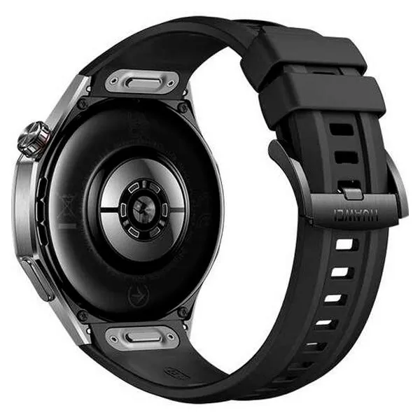 Смарт часы HUAWEI GT 5 Pro (46mm) Black Fluoroelastomer Strap Vili-B29F