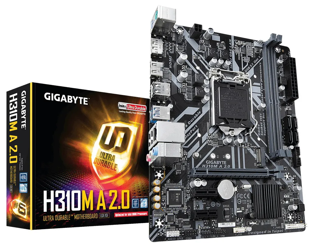 Материнская плата Gigabyte H310M A 2.0