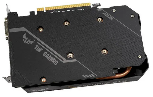 Видеокарта 4Gb Asus TUF DUAL GTX 1650 TUF-GTX1650-4GD6-P-GAMING