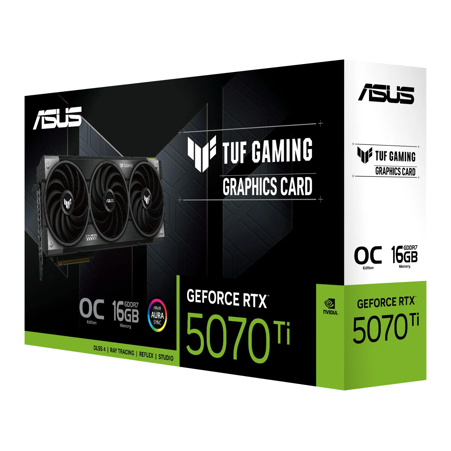 Видеокарта 16Gb ASUS TUF-RTX5070TI-O16G-GAMING