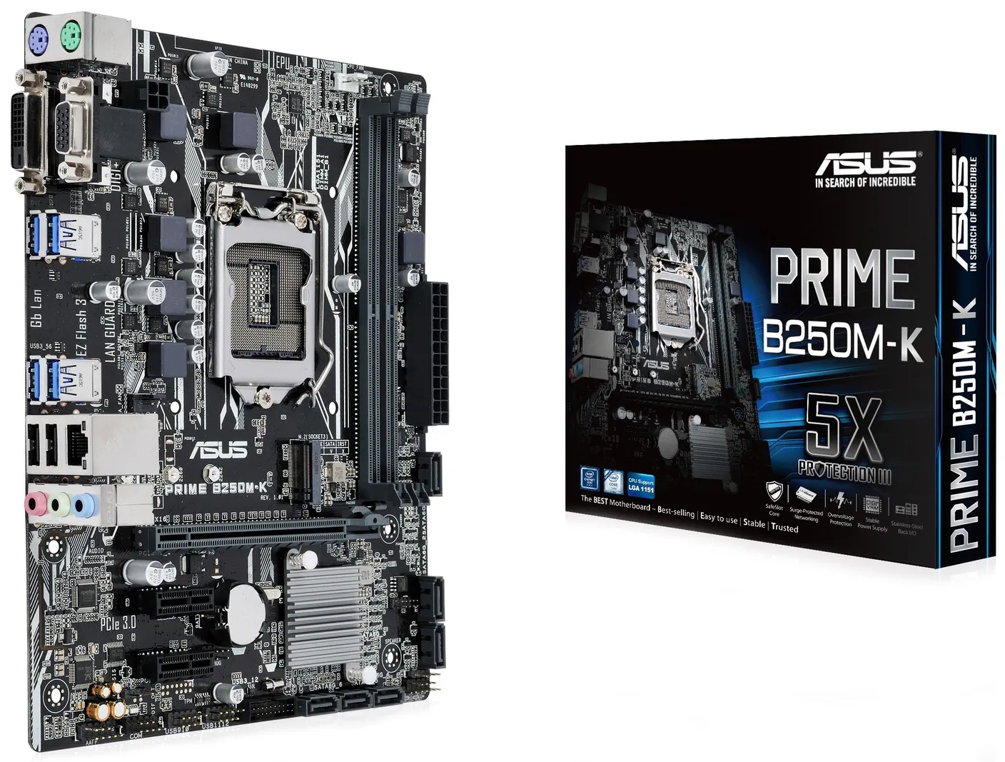 Материнская плата ASUS PRIME B250M-K