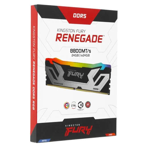 Оперативная память 24 GB Kingston Fury Renegade RGB KF588CU42RSA-24