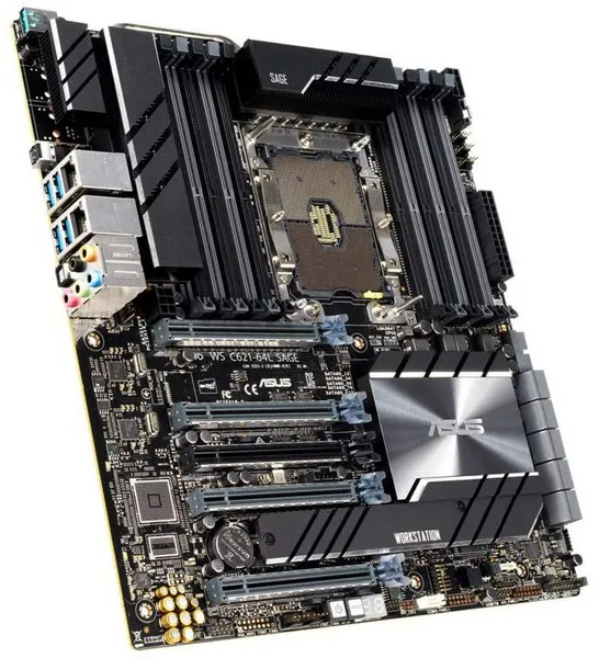 Серверная системная плата Asus PRO WS C621-64L SAGE