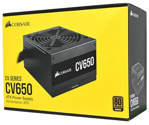 Блок питания ATX Corsair CV650 650W CP-9020211-EU