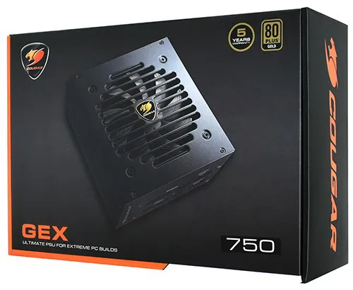 Блок питания ATX 750W Cougar GEX750